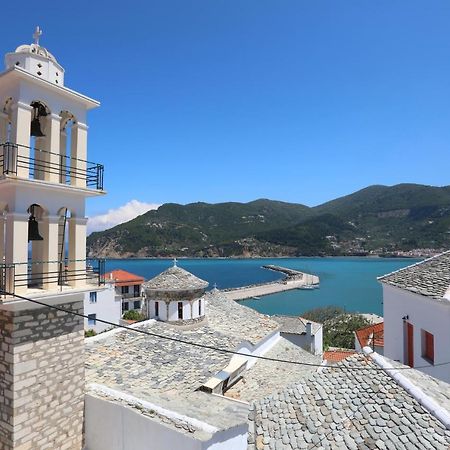 Skopelos House In Castle Panormos  Extérieur photo